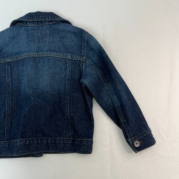 The Children's Place Blue Jean Denim Jacket Boy Girl 2T - Picture 6 of 7